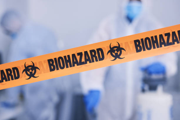 Professional Drug Lab Cleanup technician working in Glen Cove, NY